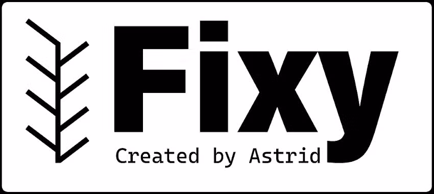 Fixy created by Astrid