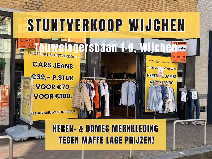 Merkkleding Stuntverkoop Wijchen