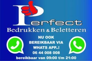 Perfect bedrukken